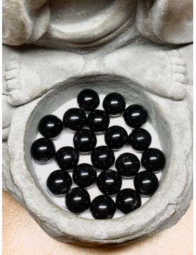 Jade Noir perles à l'unité 8mm