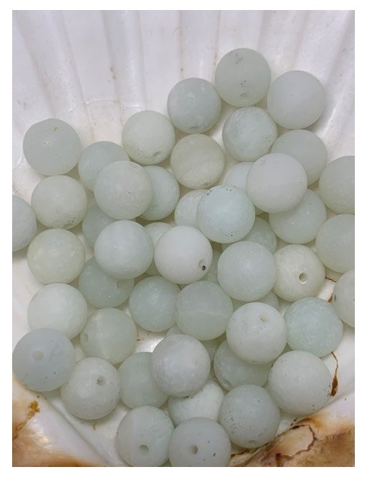 AMAZONITE perles mate à l'unité 8mm