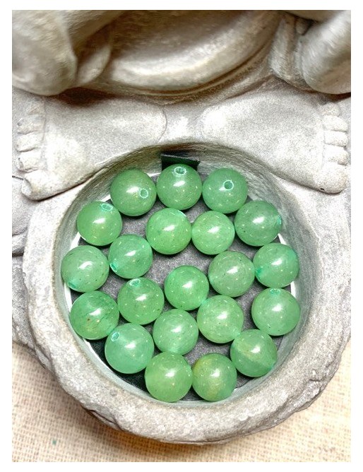 AVENTURINE VERTE Perles à l'unité 8mm