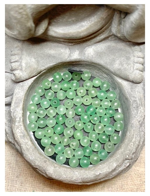 AVENTURINE VERTE Perles à l'unité 10mm