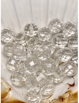 CRISTAL DE ROCHE Perles facettées à l'unité 10mm