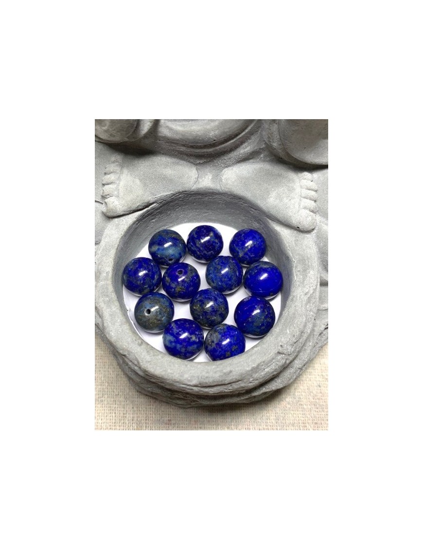 ?LAPIS-LAZULI Perles à l'unité 10mm ou en lot