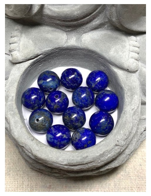 ?LAPIS-LAZULI Perles à l'unité 10mm ou en lot