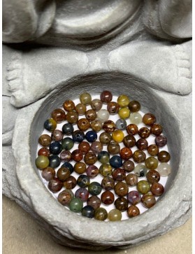 PIETERSITE Perles à l'unité origine Namibie 4mm