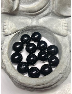 ?? Perles Tourmaline noire à l'unité ou en lot - 10mm