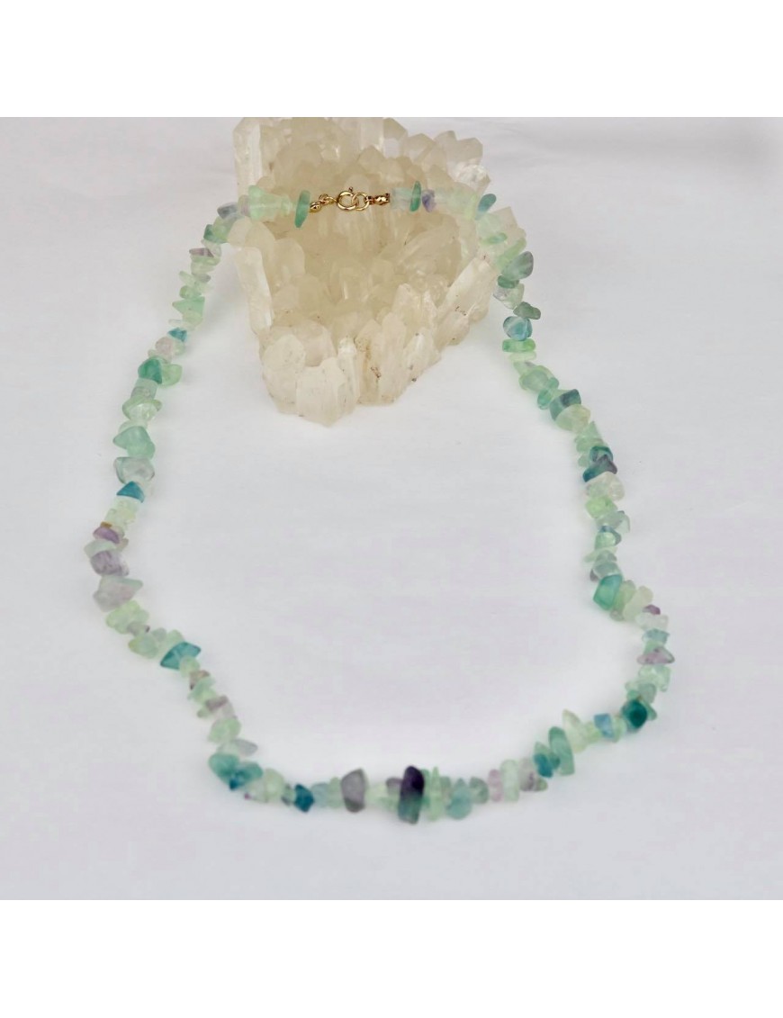 FLUORITE Collier Chips