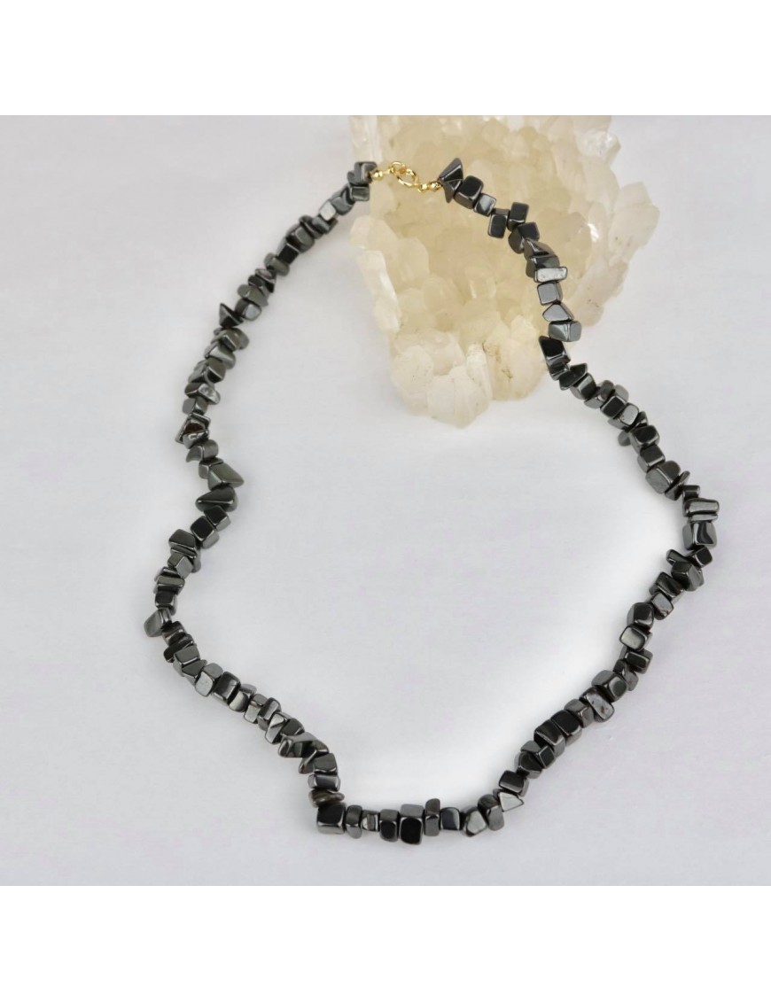 HÉMATITE Collier Chips