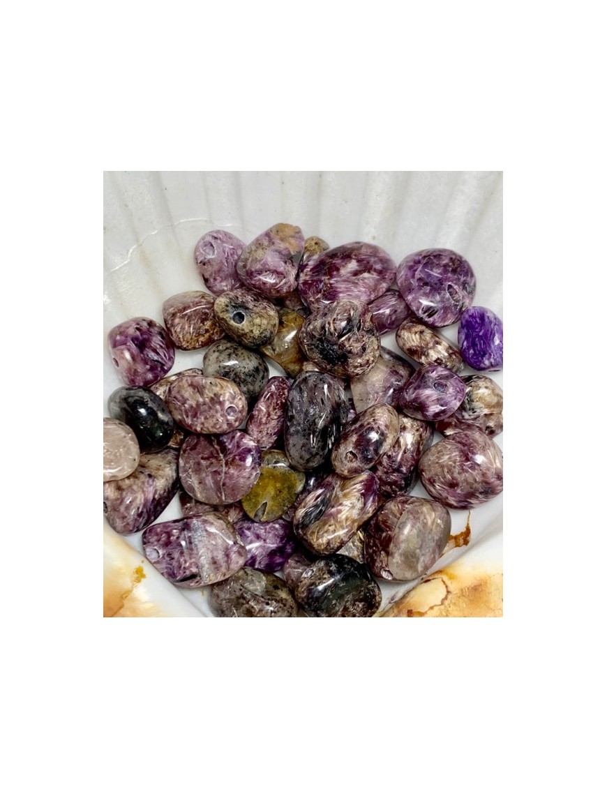 CHAROITE perles "Galet 8X10mm"