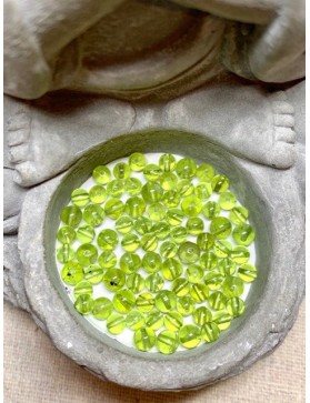 10 perles ronde percé pierre turquoise 20mm pierre naturelle - Un